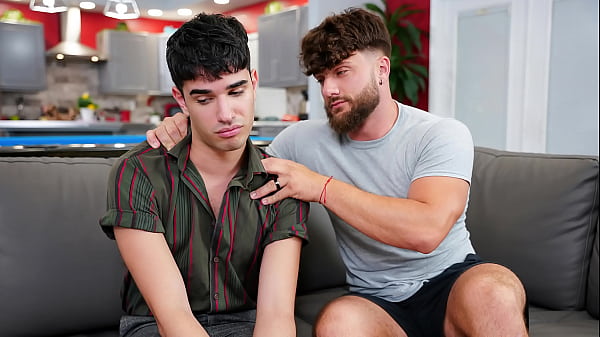 Image Young Stepson Gets Plowed by Stepdaddy's Big Cock - Dadperv
