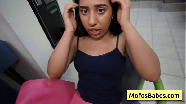 Image Slutty brunette teen get super horny and want dick deep inside her in the public laundromat - Nikki Mars, Jason Legend