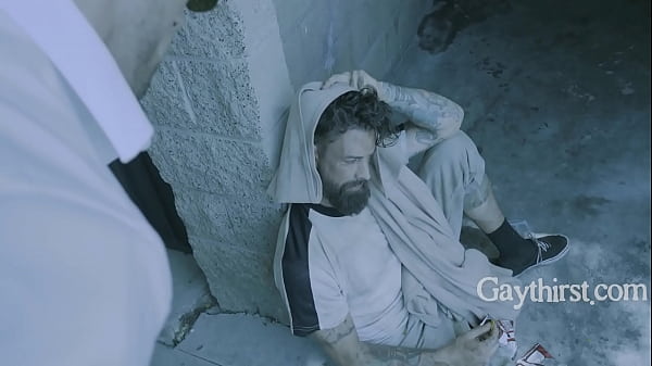 Image Weirdo Picks Up A Homeless Man To Clean Up & Fuck  - Roman Todd, Alpha Wolfe
