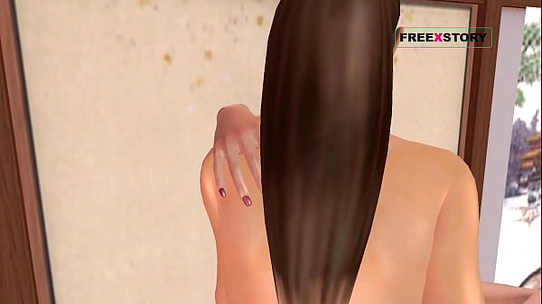 Image Animated 3D sex videos of 3 lesbian girls having sex in two different positions using strapon.
