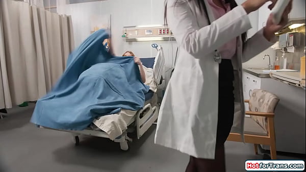 Image Ts Erica Cherry licks while analed by tgirl doctor Kasey Kei
