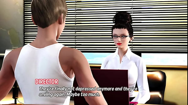 Image Max's Life Cap 58 - paja con las tetas y follando con sexy guardia de seguridad rubia