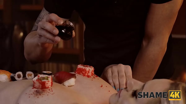 Image SHAME4K. Nyotaimori Means Fuck Me Harder for Sushi Odalisque
