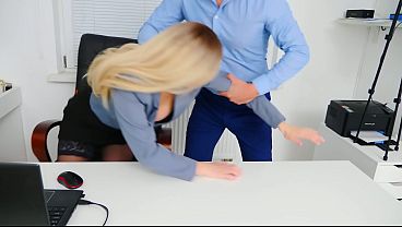 Image The boss fucked his secretary in the ass very hard