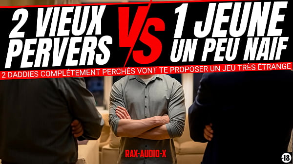 Image Tu vas jouer &agrave_ un jeu sexuel tr&egrave_s bizarre avec 2 daddies tr&egrave_s dominant