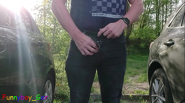 Image Publicly outside, I jerk my hot cock between cars in a commuter parking lot. (S)