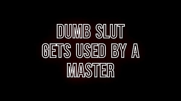 Image Dumb slut gets used by a Master