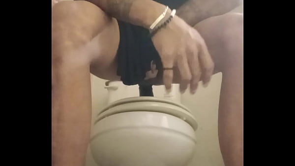Image Latina sexy femboy plays with her big toy
