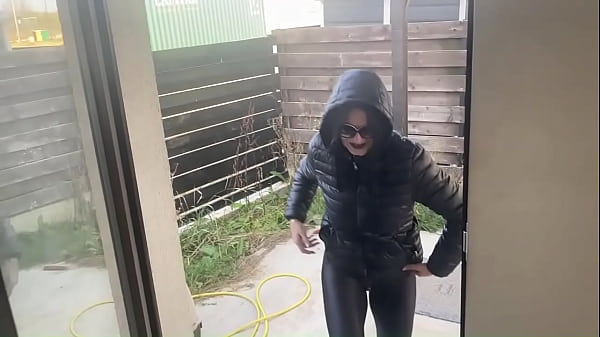 Image PREV - MilfyCalla Gets A Lot Of Cum On down jackets and puffer jackets 3