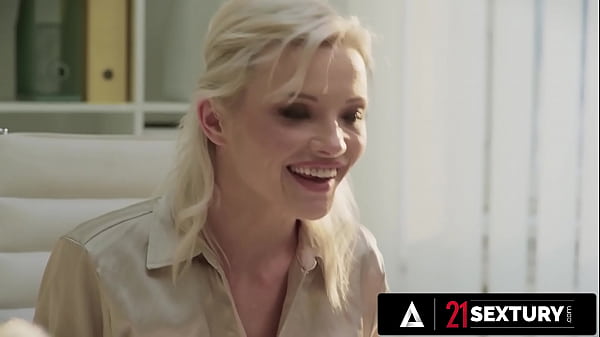 Image 21 SEXTURY - Naughty Blonde Zazie Skymm Fucks With Her Coworker After Peeing On Herself