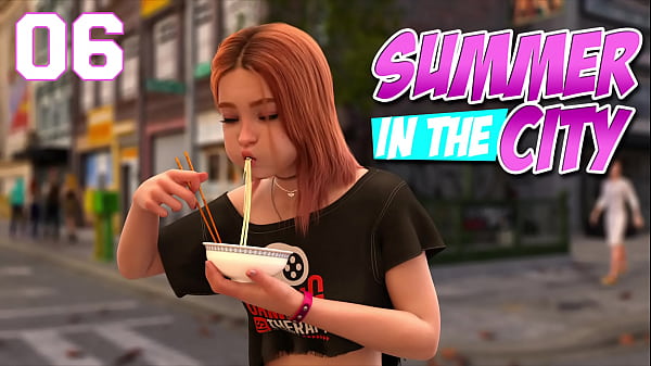 Image Summer In The City #06 - Petite Red Head Eating Ramen