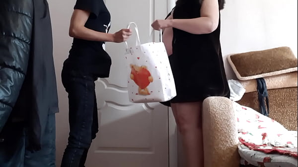 Image For my stepdaughter's birthday, I not only gave her a gift, but also fucked her - Lesbian Illusion Girls