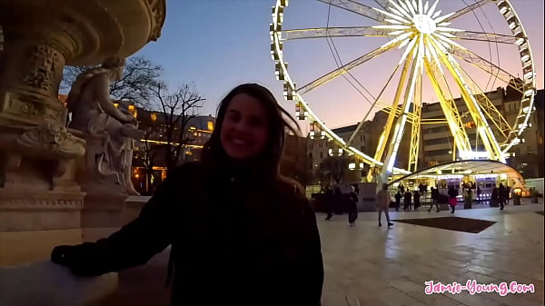 Image Cute Petite Girl Rides Big Cock! | Budapest Sex Vlog | Jamie Young