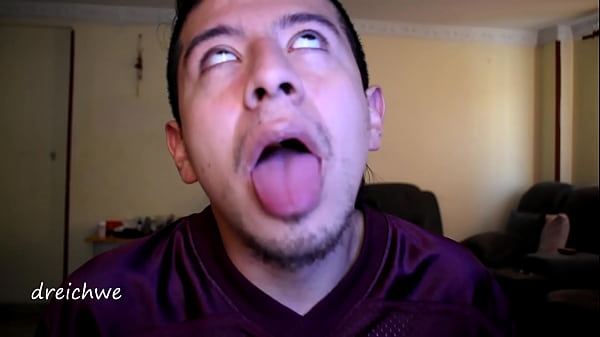 Image Tongue and mouth fetish with a lot of saliva