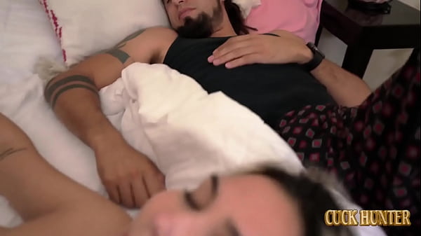 Image Teen Girlfriend Rides BBC to Tease Her Lazy Sleepyhead Boyfriend