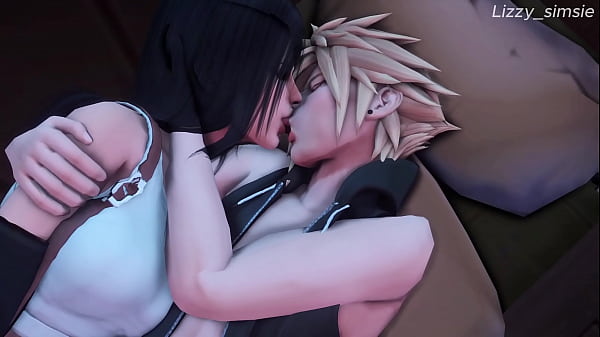Image Tifa have sex with Cloud to pay her dept