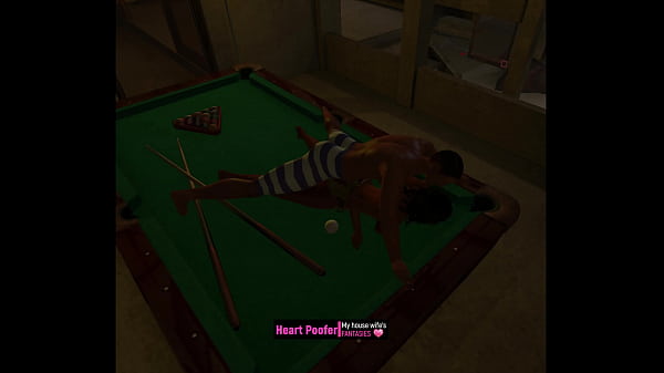 Image Playing on the pool table...