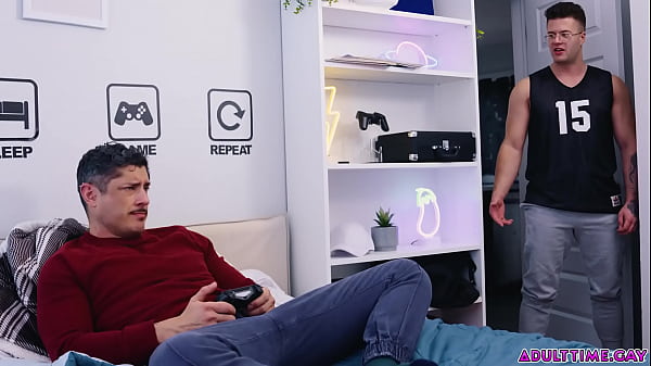 Image FUCK, EAT, GAME, Two straight guys Clark Delgaty and Rocky Vallarta find out what life is all about!