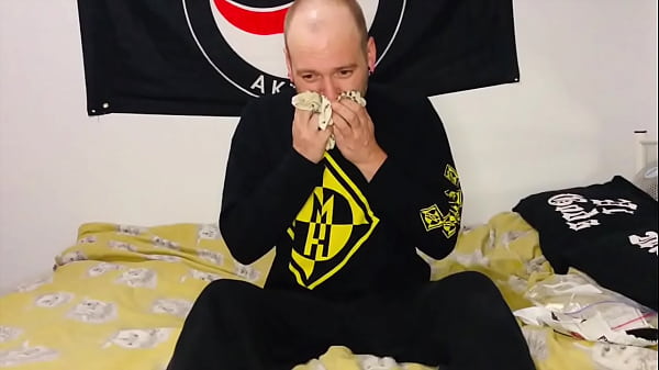 Image Hunter Bradley Sweaty Sock Sniffing & Masturbation Bundle - TWO FULL SCENES