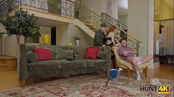 Image Banging Her Pussy In Front of a Guard of Honor