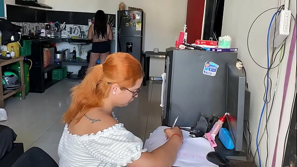 Image cojo con la novia de mi hermanastro y le lleno esas grandes tetas y co&ntilde_o de yogurth hasta correrce