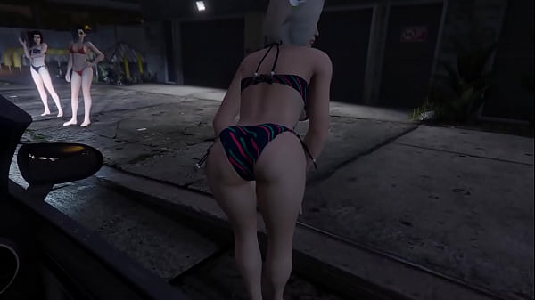 Image GTA 5 - Michael picks up a Cute Bikini Babe and has Sex
