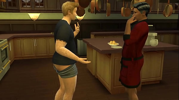 Image Gareth Williams Fucks Father-In-Law in MMF Threesome Sims 4 Wicked Whims