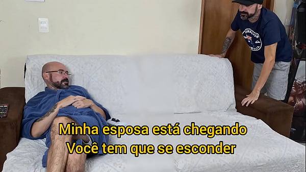 Image Pegadinha com minha esposa de olhos vendados deixei meu amigo tomar meu lugar para foder minha esposa