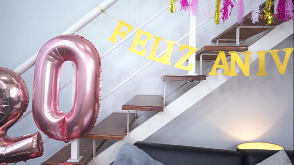 Image Larinha Small's 20 years anniversary fuck party : she gets fucked by 7 guys for the first time (DAP, 7on1, Anal, Monster Cock, 0% pussy, real birthday party, ATM) OB317