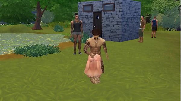 Image Toddy and Louis Fuck a Lost Boy In the Woods Sims 4 Wicked Whims