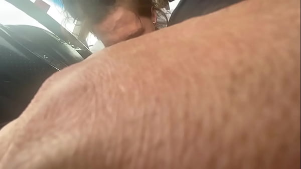 Image Sucking dick while driving