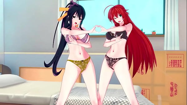 Image Rias Gremory and Akeno asking me something | HS DXD NTR Madness 2 | Watch Full 1hr Movie on Sheer & PTRN: Fantasyking3