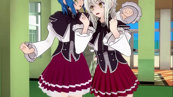 Image Koneko and Xenovia yuri bathroom | HS DXD NTR Madness 2 | Watch Full 1hr Movie on Sheer & PTRN: Fantasyking3