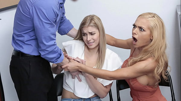 Image Hot Milf Honey Blossom and Her Stepdaughter Fucked by Security Guard - Liftermilf