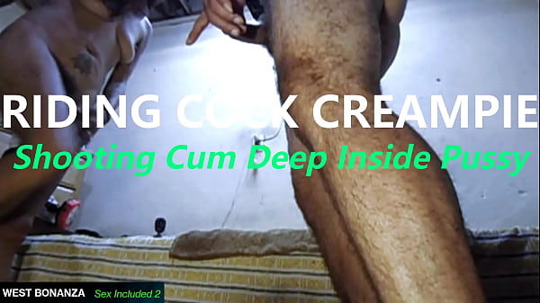 Image RIDING COCK CREAMPIE - Shooting Cum Deep Inside Pussy