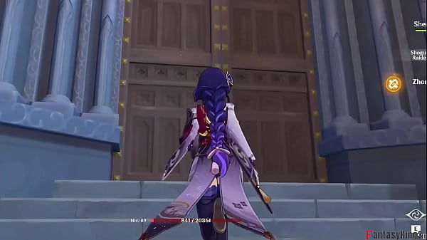Image Raiden Shogun on the kingdom Trailer | Genshin impact | Full Exclusive video on Sheer or PTRN: Fantasyking3