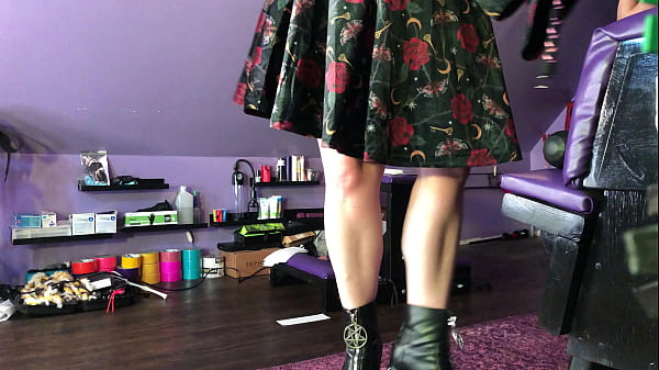 Image Domme Waxes Guy's Legs on First Date