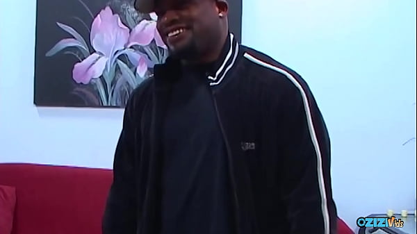 Image An amazing black bitch with great tits got fucked hard by a big black cock.