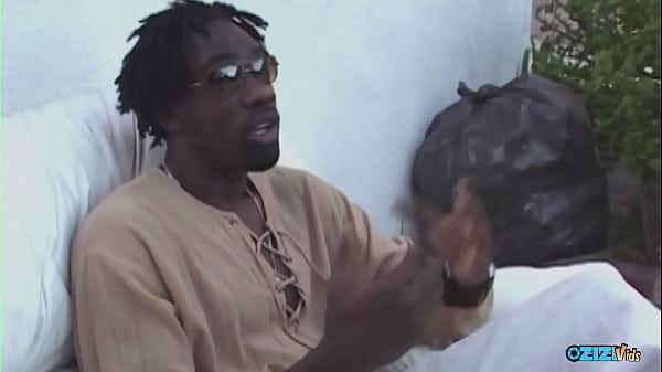 Image Skinny Ebony Delicious secures her spot in the music video by satisfying his thick BBC.