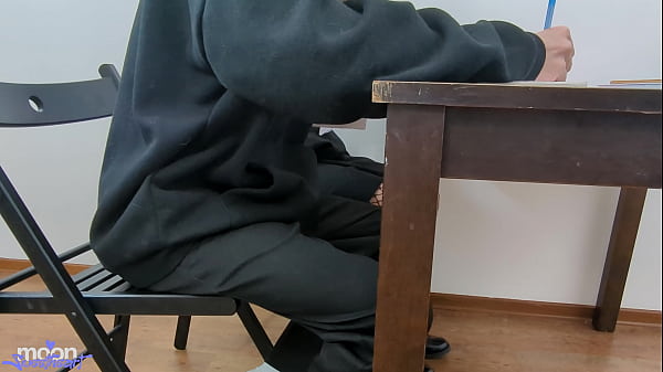 Image Instead of an &quot_A&quot_ on her exam, she got a creampie