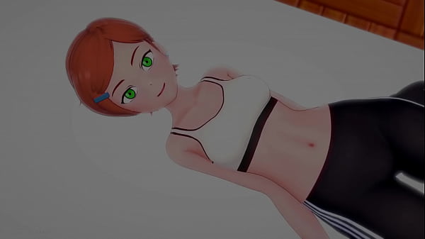Image a Gwen le encanta hacer ejercicio a escondidas, quiere probar una gran polla (versi&oacute_n adulta)