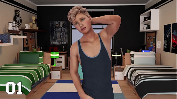 Image Bound To College #01 - Meeting My New Gay Roomate
