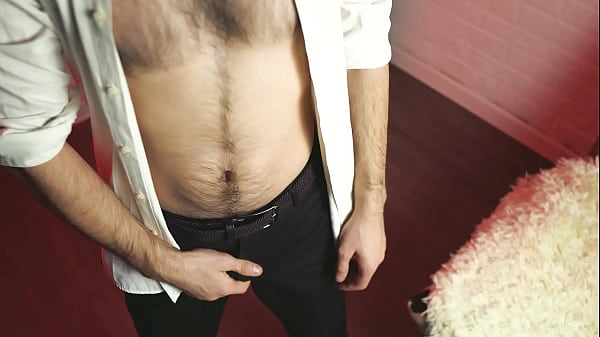 Image Sexy guy in a suit jerks off. Loud orgasm and lots of cum from Noel Dero. 4K VIDEO