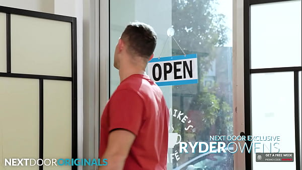 Image &quot_Does That Really Work?&quot_ - Stressed Out Hunk Waiter Flip Fucks Tatted Colleague