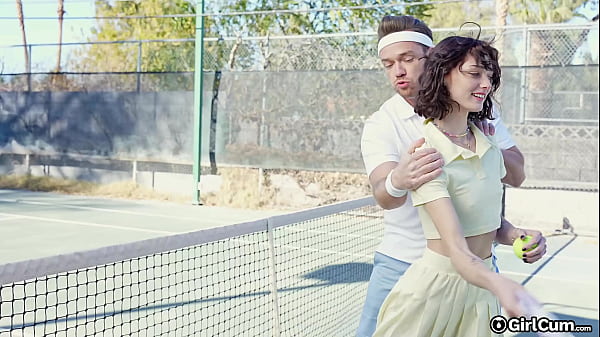 Image Tennis Babe Takes Break From Tennis Lessons To Ride A Big Cock