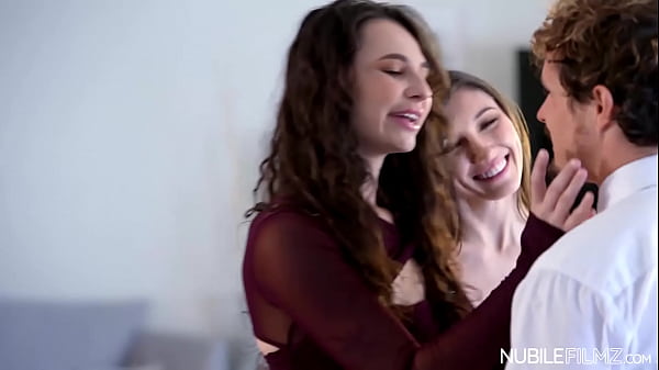 Image Liz Jordan, Maya Woulfe In Valentines Day Threesome