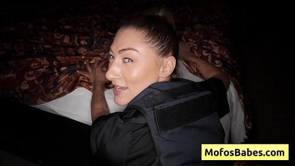 Image Sexy blonde police hottie craves fresh dick and take it hard from behind - Whitney OC, JMac