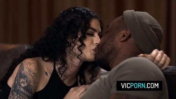 Image Black stud caught his female friend Lydia Black masturbating and she asked him to fuck her pussy