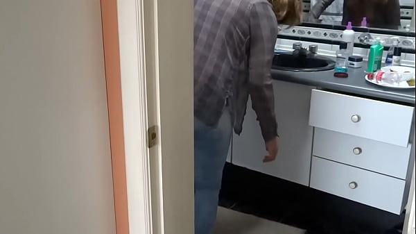 Image Stepmom is happy receiving big cumshots on her hairy pussy and her ass, she loves cum