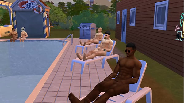 Image Owen and Jake Frat Bro Pool Party Fuck Sims 4 Wicked Whims